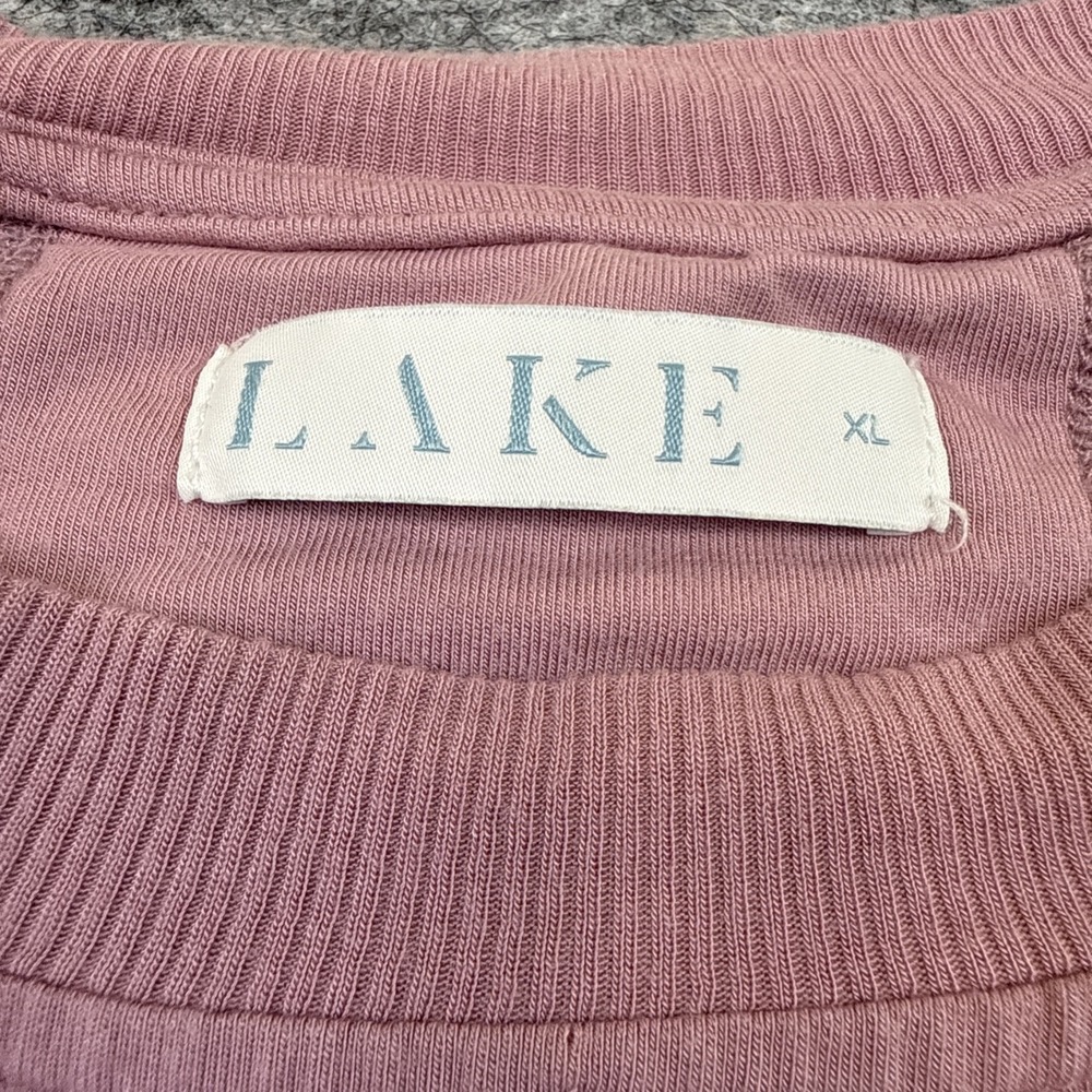 LAKE Women's Dusty Rose Pajama Set - Long Sleeve Top & Drawstring Pants - Picture 12 of 16
